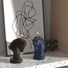 PANBUZHE Cylinder Candle Molds Silicone Mold for Candle Making Reusable Candle Resin Epoxy Mould Casting Molds DIY Silicone Mould view 4