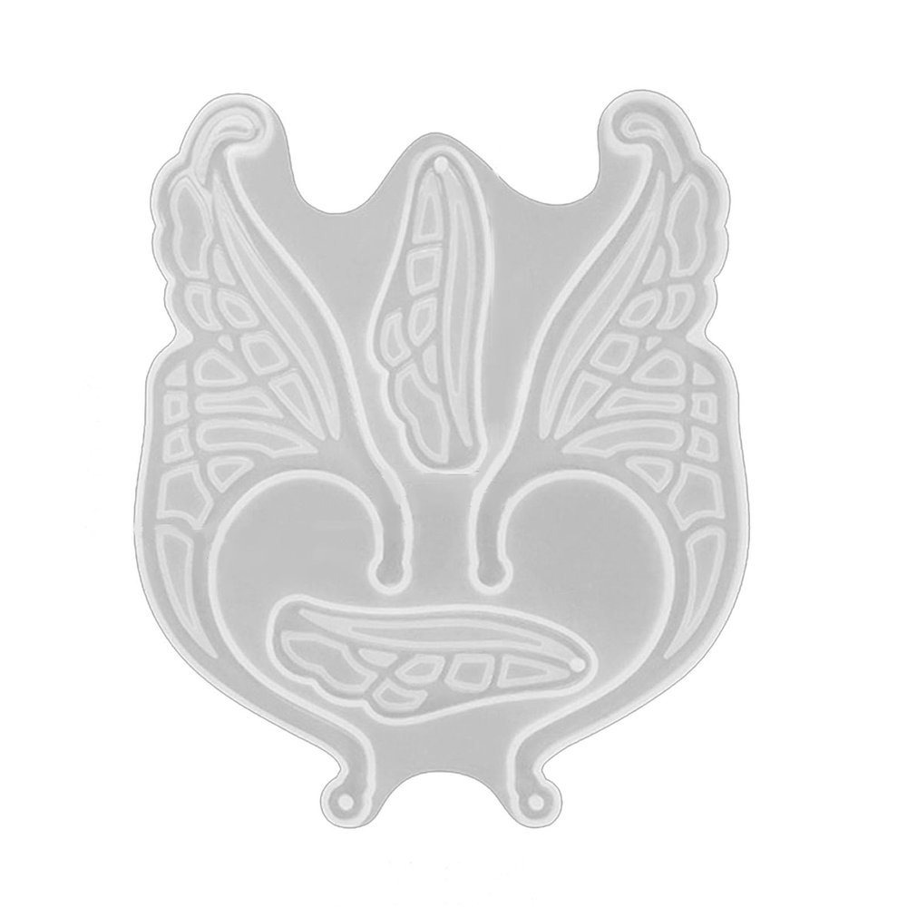 MENGZHIAO Resin Moulds,DIY Elf Ear Clip Silicone Mold Butterfly Fairy Wing No Piercing Earrings Crystal Epoxy Resin Molds Ear Covers Jewelry