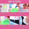 Diamond Painting Kits for Adults DIY Diamond Art Love, Family Diamond Painting Full Drill Embroidery Craft Paint by Number for Adults Canvas Gem Art Kits Crafts for Home Wall Decor Gifts, 90x180cm C9 view 3