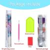 Diamond Painting Kits for Adults DIY Diamond Art White, Rose Diamond Painting Full Drill Embroidery Craft Paint by Number for Adults Canvas Gem Art Kits Crafts for Home Wall Decor Gifts, 30x60cm C23 view 4