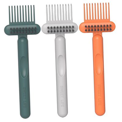 Beatifufu 3pcs Hair Brush Cleaner Tool Comb Cleaning Brush for Hair Removal Rake for Salon and Home Use Easy to Use and