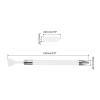 PATIKIL Diamond Art Pen with Wax, Diamond Art Accessories Refillable Wax Pen with 2Pcs Wax for Diamond Art Nail DIY Craft, White view 2