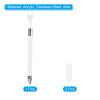 PATIKIL Diamond Art Pen with Wax, Diamond Art Accessories Refillable Wax Pen with 2Pcs Wax for Diamond Art Nail DIY Craft, White view 3
