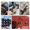 10Pcs Patterned Resin Round Button, 15mm-30mm Elegant Suit Coat Button Black Brown DIY Sewing Crafts Scrapbook Accessories (Color : Brown, Size : 15mm) view 3
