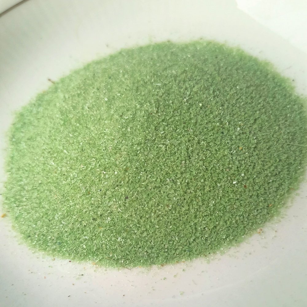 Tsavorite Garnet Complete Crushed Powder - 40 Gram, Resin Art, Craft Making