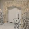 Bohemian Macrame Wedding Backdrop, Macrame Wedding Arch, Large Macrame Curtain, Boho Wedding, Macrame Curtain, Ceremony Backdrop, Wedding (W 50 X L 80 INCH) view 1