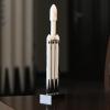 NOVSKI SpaceX Model Dragon Starship Falcon 9 Rocket Heavy Falcon Static Model Art Ornaments Set Aerospace Gift (Heavy) view 4