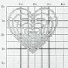 XMZZMX Valentine's Day Heart Metal Cutting Dies for Card Making, Paper Embossing Die-Cuts Kit Storage Pockets Supplies, Scrapbooking Stencils view 3