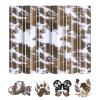 Tintnut Cowhide HTV Vinyl - 6 Sheets 12 x 10 inches White Heat Transfer Vinyl Animal Printed Patterned HTV Iron on Vinyl for T-Shirts DIY view 1