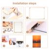 homeemoh Canvas Stretcher Bars Wooden Wall Art Frame 7.8 x 21.6 Inch Wood Canvas Stretcher Frame for Posters Painting Needle Arts Supplies view 4