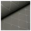 Faux Leather Quilted Fabric Leather Vinyl Fabric Stitched Boat Outdoor Upholstery Fabric Quilted Auto Headliner Headboard Fabric Diamond 140cm Wide/55.1" Wide (Color : Grey Diamond Grid, Size : 1.4X view 1