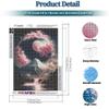 1tonine Japanese Landscape Diamond Painting Kits for Adults-5D DIY Full Drill Round Diamond Art Kits for Home Decor-Fantasy Scenery Diamond Dots Arts and Crafts for Gift view 4