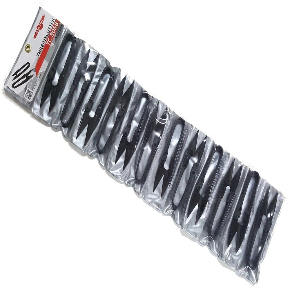 Teamwork 12 PCS. Sewing Thread Clippers Nippers Snips Trimming Scissors Many Uses TC-805B