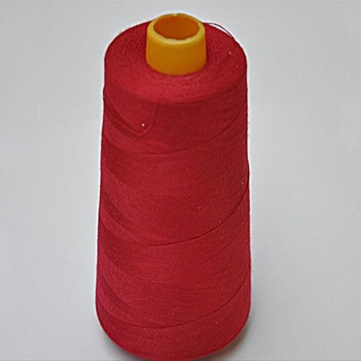 Teamwork 1 Spool Mars Red 100% Polyester Serger Quilting Thread T27 6000 Yards #616