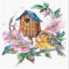 Wizardi LetiStitch Counted Cross Stitch Kit Feathery Wonder L8996 view 1