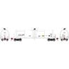 Athearn HO 20K Gal Acid Tank GATX/White #41850 ATHG37998 HO Rolling Stock view 1