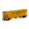 Athearn N PS 4427 Covered Hopper MILW #97611 ATH27411 N Rolling Stock view 1