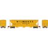 Athearn N PS 4427 Covered Hopper MILW #97611 ATH27411 N Rolling Stock view 2
