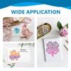 CHGCRAFT St. Patrick's Day Silicone Stamps: Four Leaf Clover Mandala Background Transparent Stamps for St. Patrick's Day Card Making DIY Scrapbooking Photo, 4.3x6.3inch view 4