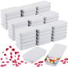 YAYODS 100 Pack Mini Tin Box Small Tin Containers with Slide Top Lids, Empty Mini Metal Tins with Lids for Storage Candies, Jewelry, Crafts, Pills, 2.36 X 1.3 X 0.4 (White) view 1