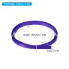 PATIKIL Bamboo Strips for Weaving 7/16" x 10 Ft, 3 Pack Thin Flat Wicker Rattan Cane Reed for Making Basket Webbing DIY Crafts, Purple view 2