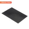 MECCANIXITY Stained Glass Sheet Mosaic Tile 7.9 Inch x 5.9 Inch Black Stained Glass Sheets for Crafts DIY Art Project view 3