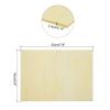 MECCANIXITY Stained Glass Sheet Mosaic Tile 7.9 Inch x 5.9 Inch Khaki Color Stained Glass Sheets for Crafts DIY Art Project view 2