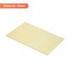 MECCANIXITY Stained Glass Sheet Mosaic Tile 7.9 Inch x 5.9 Inch Khaki Color Stained Glass Sheets for Crafts DIY Art Project view 3
