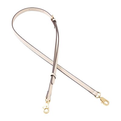 Leather Strap for Purse Replacement Handbags Straps Purse Straps for Handbags Gold Lobster Clasp Beige Lychee