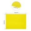 MECCANIXITY Stained Glass Sheet Mosaic Tile 7.9 Inch x 5.9 Inch Yellow Stained Glass Sheets for Crafts DIY Art Project view 2