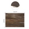 MECCANIXITY Stained Glass Sheet Mosaic Tile 7.9 Inch x 5.9 Inch Coffee Color Stained Glass Sheets for Crafts DIY Art Project view 2