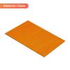 MECCANIXITY Stained Glass Sheet Mosaic Tile 7.9 Inch x 5.9 Inch Orange Stained Glass Sheets for Crafts DIY Art Project view 3