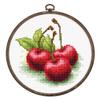 Luca-S Cherries Counted Cross-Stitch Kit view 1