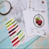 Luca-S Cherries Counted Cross-Stitch Kit view 4