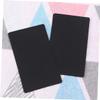 EXCEART 3pcs Blank Cards Memo Pads Kraft Kraft Blank Cards Handwritten Words Diy for Greeting Memo Pad view 2
