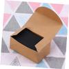 EXCEART 3pcs Blank Cards Memo Pads Kraft Kraft Blank Cards Handwritten Words Diy for Greeting Memo Pad view 3
