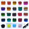 10M Rooster Feather Trims Feather Fringe 10-15 Cm Saddle Feather Ribbon Chicken Feather Trim for Dress 17 Gradual Blue 10 Yards view 2