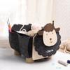 callie Personalized Sheep Yarn Basket, Custom Felt Knitting Basket Organizer, Yarn Caddy for Crocheting Needles, Craft Gifts for Crochet Lovers Women view 1