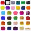 5/10 Yard Rooster Hackle Feather Trims Fringes 4-6 Inch Saddle Feather Ribbons Party Dresses Decoration Accessory Yellow 5 Yard view 2