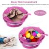 MYBAGZING Crochet Bag and Tote - Corduroy Yarn Bag - Yarn Holder for Crocheting - Crochet Storage Bag for Crochet Hooks, Crochet Accessories, Knitting Bag for Crochet Lovers, Mom Gift view 2