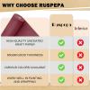 RUSPEPA Wine Red Kraft Wrapping Paper Roll, 17.5"x 393"(32.8'), Recyclable Wine Red Gift Wrap Paper for Christmas Gift Wrapping, Table Covering, DIY Crafting, Mother's Day Bouquet Flower, 80GSM view 3