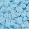 Franel Loop Yarn 100% Polyester Chenille Puffy Yarn, Craft Chunky Finger Knitting Loopy Yarn Soft and Light Material, Perfect for DIY Hand Woven Knitting Crafts Supplies (18 Baby Blue, 2-Pack) view 2