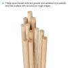 PATIKIL 5/32 x 4 Inch Dowel Rods Wood Sticks, 100 Pcs Unfinished Wooden Dowel Rods Round Dowels Hardwood Sticks for DIY Crafts and Home Decor view 3