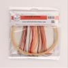 DUTCH STITCH BROTHERS Embroidery Kits - Counted Cross Stitch Set with 6 Inch Hoop. 14 Count Aida Fabric. Ideal Embroidery Kits for Beginners. Christmas Theme. DSB043B view 4