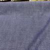 100% Linen Highland Blue Belgian Fabric by The Yard view 1