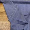 100% Linen Highland Blue Belgian Fabric by The Yard view 2