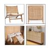 16" Width Rattan Cane Webbing, 33Feet Rattan roll Boho headboard, Cane Webbing Roll Natural, Cane Chair, Caning Material, Rattan for Caning Projects view 4