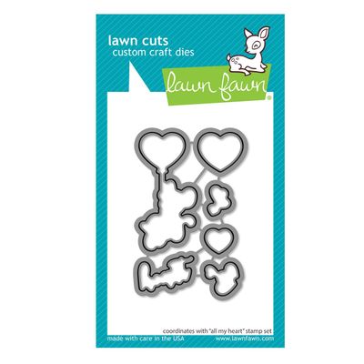 LAWN FAWN LF3309 All My Heart - Lawn Cuts Dies
