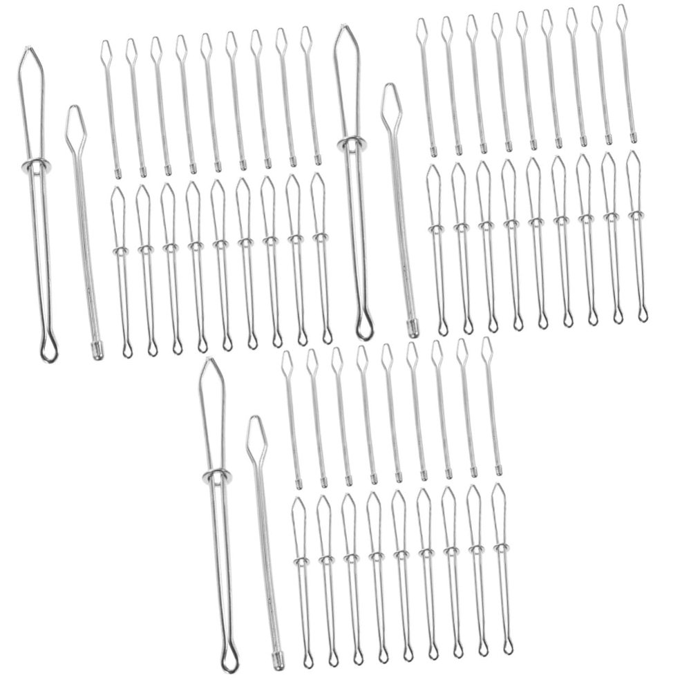 TEHAUX 90pcs Tool Thread Guide for Embroidery Thread Threader Threading Apparatus