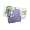 MAIMOUFIN Watercolor Journal,100% Cotton Watercolor Paper, 7.6" x 7.6",20 Sheets140LB/300GSM Cold Press, Hardcover Loose-Leaf Thick Watercolor Sketchbook for Artists, Art Lovers (Cold Press) view 1